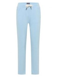 ELBSAND Spodnie dresowe "Brine" w kolorze błękitnym rozmiar: XL. Niebieskie spodnie dresowe damskie ELBSAND, xl, bez wzorów, z dresówki. Za 156.24 zł.