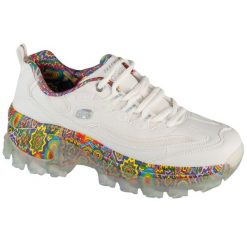 Buty sportowe Sneakersy damskie, Jen Stark: Hi-Ryze - Deco Drip. Białe obuwie sportowe casual damskie Skechers, trekkingowe. Za 489.99 zł.