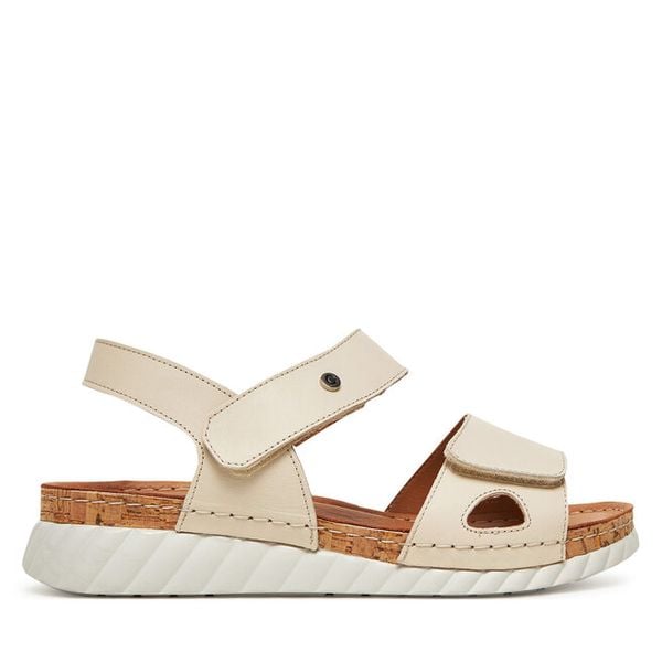 Sandały Comfortabel. Brązowe sandały damskie Comfortabel, bez wzorów, bez obcasa, na płaskiej podeszwie, bez zapięcia. Za 259.99 zł.