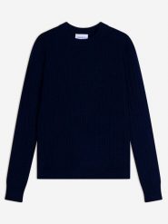 Perfect Cashmere Kaszmirowy sweter "Maelle" w kolorze granatowym rozmiar: L. Niebieskie swetry klasyczne damskie Perfect Cashmere, l, z kaszmiru, bez kołnierzyka. Za 413.99 zł.