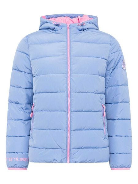 Zwillingsherz Kurtka pikowana "Moin Moin" w kolorze błękitnym rozmiar: S. Niebieskie kurtki damskie Zwillingsherz, s, bez wzorów, bez kaptura. Za 196.24 zł.