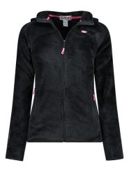 Canadian Peak Kurtka polarowa "Upaloodeak" w kolorze czarnym rozmiar: M. Czarne kurtki damskie Canadian Peak, m, bez wzorów, z polaru, bez kaptura. Za 82.99 zł.