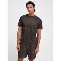 Koszulka damska Hummel AOP Light Weight. Brązowe bluzki damskie Hummel, bez wzorów, sportowe, bez kołnierzyka, bez ramiączek. Za 164.00 zł.