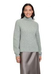 CARTOON Sweter w kolorze zielonym rozmiar: 36. Zielone swetry klasyczne damskie Cartoon, ze splotem, bez kołnierzyka. Za 154.95 zł.
