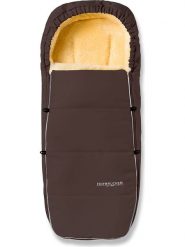 Hofbrucker Śpiworek "Alaska" w kolorze brązowym - 95 x 34 cm rozmiar: onesize. Brązowe akcesoria do wózków Hofbrucker. Za 814.55 zł.