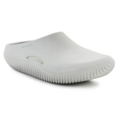 Klapki Crocs Mellow Recovery Clog 208493-1LM białe. Białe klapki damskie bez wzorów, bez obcasa, bez zapięcia. Za 380.97 zł.