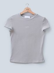 LeGer Koszulka w kolorze szarym rozmiar: 40. Szare koszulki damskie LeGer, bez wzorów, bez kołnierzyka, bez ramiączek. Za 118.01 zł.