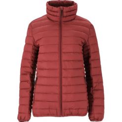 Damska kurtka puchowa Whistler Edge. Czerwone kurtki damskie WHISTLER, uniwersalny, bez wzorów, z materiału, bez kaptura. Za 297.50 zł.
