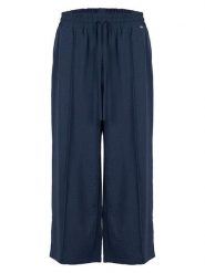 Roadsign Kuloty w kolorze granatowym rozmiar: S. Niebieskie spodnie materiałowe damskie Roadsign, bez wzorów, z materiału. Za 60.99 zł.