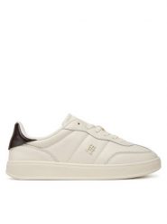 Tommy Hilfiger Sneakersy Heritage Shiny FW0FW08823 Biały. Białe obuwie sportowe damskie Tommy Hilfiger, ze skóry, bez zapięcia. Za 329.99 zł.