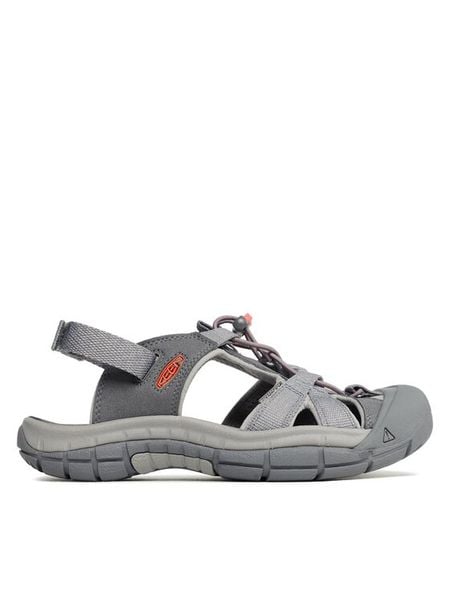 Keen Sandały Ravine H2 1023290 Szary. Szare sandały damskie Keen, bez wzorów, z materiału, bez obcasa, bez zapięcia. Za 189.99 zł.
