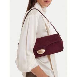 Torebka GINO ROSSI. Czerwone torebki klasyczne damskie Gino Rossi, bez dodatków. Za 349.99 zł.