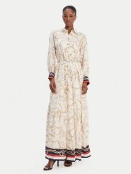 Marciano Guess Sukienka koszulowa 6RGK33 7439A Écru Regular Fit. Sukienki damskie Marciano Guess, z aplikacjami, z wiskozy, bez ramiączek. Za 1,549.00 zł.