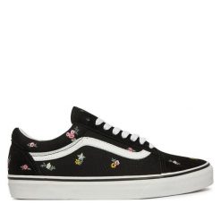Tenisówki Vans. Czarne trampki damskie Vans, bez wzorów, bez zapięcia. Za 399.99 zł.