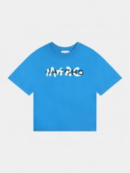 Marc Jacobs T-Shirt W60212 D Niebieski Regular Fit. Niebieskie t-shirty i koszulki chłopięce Marc Jacobs, bez wzorów, z bawełny, bez kołnierzyka, bez ramiączek. Za 239.99 zł.
