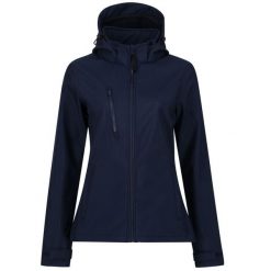Kurtka Damska Venturer 3 Layer Hooded Soft Shell Jacket. Niebieskie kurtki damskie Regatta, xl, bez wzorów, bez kaptura. Za 209.99 zł.