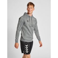 Bluza do piłki ręcznej dla dorosłych Hummel hml CORE XK poly z kapturem. Szare bluzy damskie Hummel, l, bez wzorów, z kapturem. Za 191.00 zł.