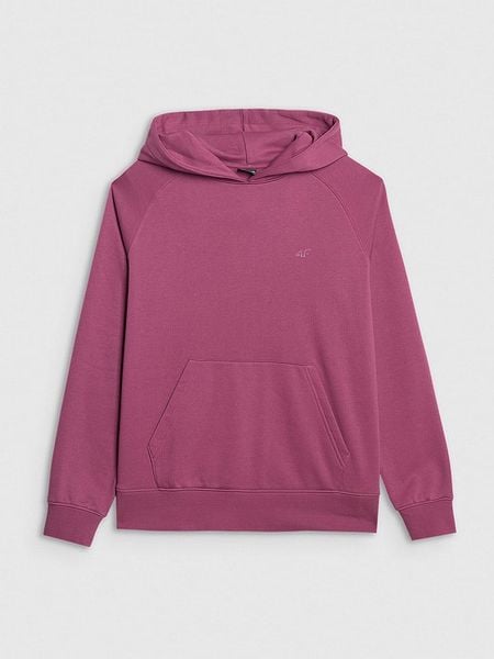 4F Bluza w kolorze różowym rozmiar: XS. Różowe bluzy damskie 4F, xs, bez wzorów, z kapturem. Za 92.42 zł.