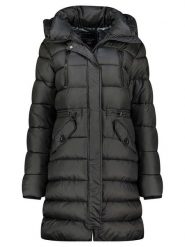 Geographical Norway Płaszcz pikowany "Bertille" w kolorze czarnym rozmiar: XXL. Czarne płaszcze damskie Geographical Norway, xxl, bez wzorów, bez kaptura. Za 314.75 zł.