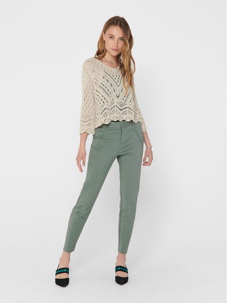 JDY Sweter New Sun 15212788 Beżowy Regular Fit. Brązowe swetry klasyczne damskie JDY, s, z syntetyku, bez kołnierzyka. Za 59.99 zł.