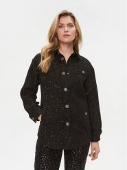 TWINSET Marynarka 232TT2180 Czarny Regular Fit. Czarne marynarki i żakiety damskie Twinset, bez wzorów, z syntetyku. Za 929.99 zł.