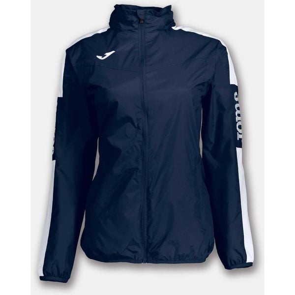 Kurtka damska Joma Rainjacket Champion IV Navy-White XL. Białe kurtki damskie Joma, xl, bez wzorów, bez kaptura. Za 169.99 zł.