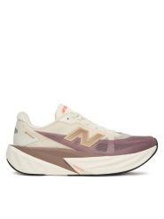 New Balance Buty do biegania FuelCell Rebel v5 WFCXLJ5 Beżowy. Brązowe obuwie sportowe damskie New Balance, z materiału, bez zapięcia, do biegania. Za 669.99 zł.