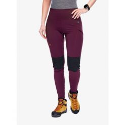 Legginsy damskie Fjallraven Abisko Trekking Tights. Fioletowe legginsy damskie Fjällräven, m, bez wzorów. Za 885.45 zł.