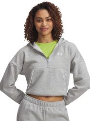 Under Armour Bluza polarowa w kolorze szarym rozmiar: S. Szare bluzy damskie Under Armour, s, bez wzorów, z polaru, bez kaptura. Za 143.90 zł.