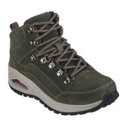 Trapery Damskie SKECHERS UNO RUGGED RUGGED ONE 155220-OLV zielone 39. Zielone trapery damskie Skechers, bez zapięcia. Za 356.99 zł.
