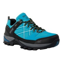 Damskie Buty Do Chodzenia Samaris III Low. Niebieskie obuwie trekkingowe damskie Regatta, bez zapięcia. Za 180.99 zł.