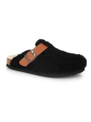 Kimberfeel Kapcie "Scarlett" w kolorze czarno-jasnobrązowym rozmiar: 38. Brązowe kapcie damskie Kimberfeel, z materiału. Za 130.99 zł.