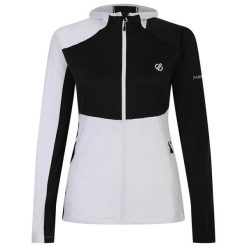 Bluza turystyczna damska Dare 2B Convey II. Białe bluzy damskie Dare 2b, na zimę, bez wzorów, z elastanu, z kapturem. Za 95.95 zł.