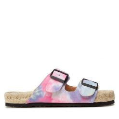Espadryle Manebi. Fioletowe espadryle damskie Manebi, bez wzorów, bez obcasa. Za 549.99 zł.