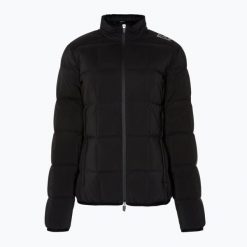 Kurtka damska EA7 Emporio Armani Golf Pro Light Padded. Czarne kurtki damskie EA7 Emporio Armani, l, bez wzorów, z elastanu, bez kaptura. Za 799.99 zł.