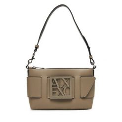 Torebka Armani Exchange. Brązowe torebki klasyczne damskie Armani Exchange, bez dodatków. Za 519.99 zł.