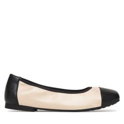 Baleriny Caprice. Brązowe balerinki damskie Caprice, bez wzorów. Za 339.99 zł.