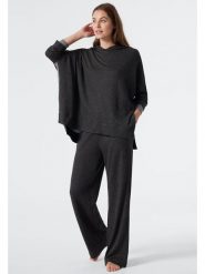 Schiesser Bluza w kolorze antracytowym rozmiar: 36. Czarne bluzy damskie Schiesser, bez wzorów, z kapturem. Za 144.92 zł.