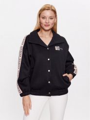 Guess Kurtka przejściowa Beulah V3YL01 KBSK0 Czarny Regular Fit. Czarne kurtki damskie Guess, xxs, z aplikacjami, z syntetyku, bez kaptura. Za 449.99 zł.