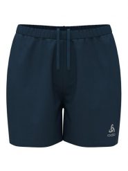 Odlo Szorty "Essential" w kolorze granatowym do biegania rozmiar: L. Niebieskie spodenki sportowe damskie ODLO, l, bez wzorów, do biegania. Za 106.13 zł.