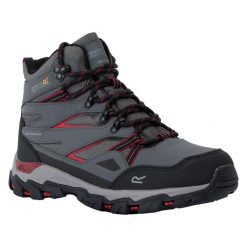 Damskie Buty Do Chodzenia Holcombe III. Czerwone obuwie trekkingowe damskie Regatta, bez zapięcia. Za 363.99 zł.
