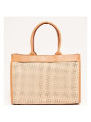 Victor & Hugo Paris Skórzana torebka "Nina" w kolorze karmelowym - 37 x 27 x 12 cm rozmiar: onesize. Brązowe torebki klasyczne damskie Victor & Hugo Paris, z materiału, przez ramię, bez dodatków. Za 326.99 zł.