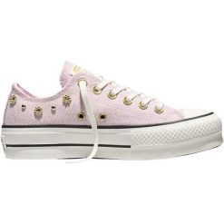 Buty sportowe Converse Chuck Taylor All Star Lift. Czerwone obuwie sportowe casual damskie Converse, bez zapięcia. Za 590.00 zł.