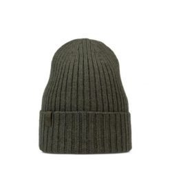 Czapka zimowa z wełny merino Norval. Brązowe czapki damskie Buff, na zimę, bez wzorów, z wełny. Za 189.99 zł.