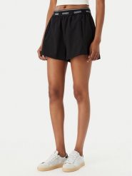 Guess Szorty sportowe V6GD18 W2344 Czarny Regular Fit. Czarne spodenki sportowe damskie Guess, xxs, z aplikacjami, z syntetyku. Za 264.99 zł.