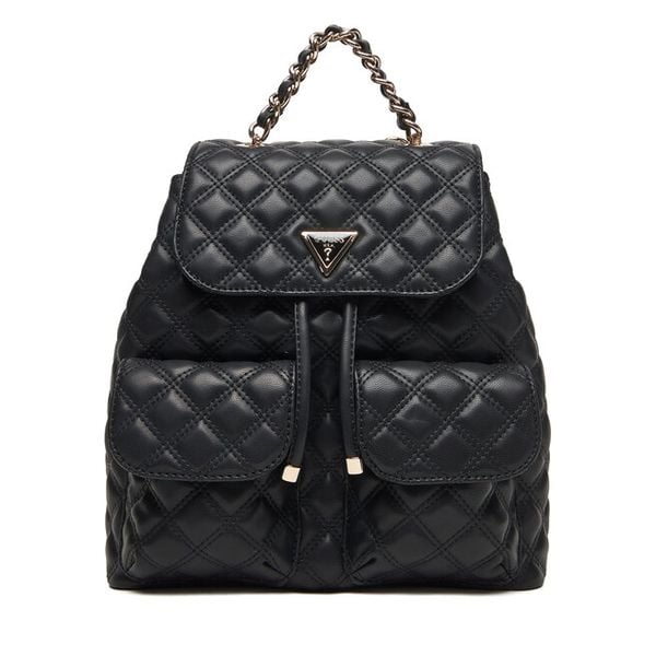 Plecak Guess. Czarne plecaki Guess, z aplikacjami. Za 339.99 zł.
