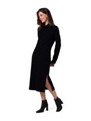 Be Wear Sukienka w kolorze czarnym rozmiar: XL. Czarne sukienki damskie Be Wear, bez wzorów, bez ramiączek. Za 175.67 zł.