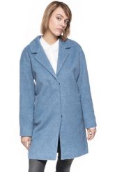 DAMSKI PŁASZCZ TOM TAILOR COAT EGG SHAPE. Niebieskie płaszcze damskie Tom Tailor, l, bez wzorów, bez kaptura. W wyprzedaży za 79.99 zł.