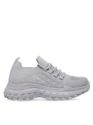 Jenny Fairy Sneakersy WYL0310-02 Szary. Szare obuwie sportowe damskie Jenny Fairy, z materiału, bez zapięcia. Za 79.99 zł.