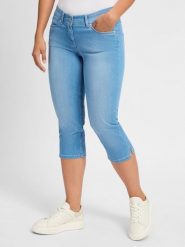 TONI Dżinsy capri - Perfect Shape Kobiety Bawełna niebieski, 36. Niebieskie jeansy damskie Toni. Za 329.95 zł.